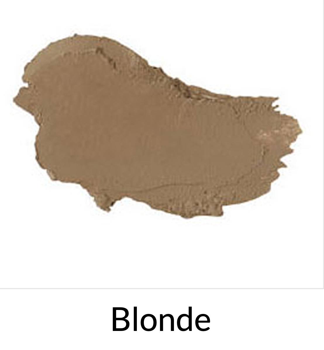 Brow Pow Blonde eyebrow gel color swatch