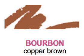 Bourbon copper Brown sketch stick refillable Lip pencil color swatch