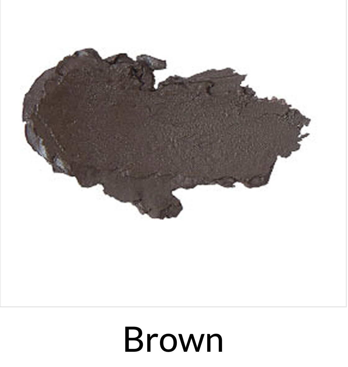 Brow Pow Brown Colored Eyebrow gel color swatch