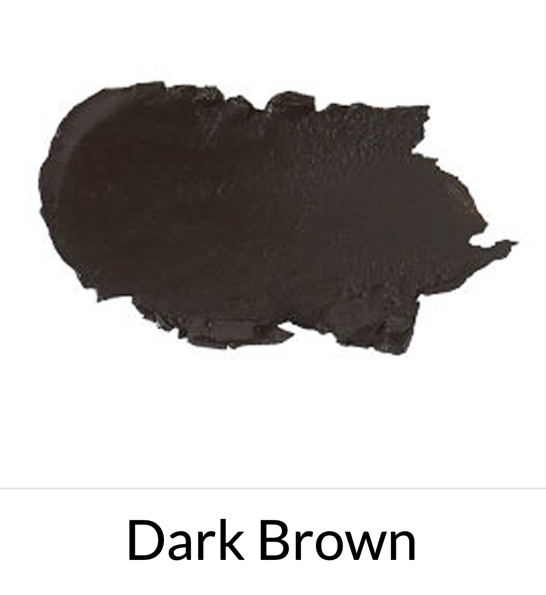 Brow Pow Dark Brown Eyebrow Gel color swatch