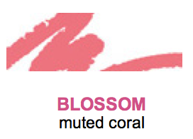Blossom Muted Coral Sketch Stick Refillable Lip Pencil Color Swatch