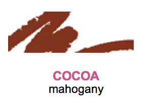 Cocoa magogany sketch stick refillable lip pencil color swatch