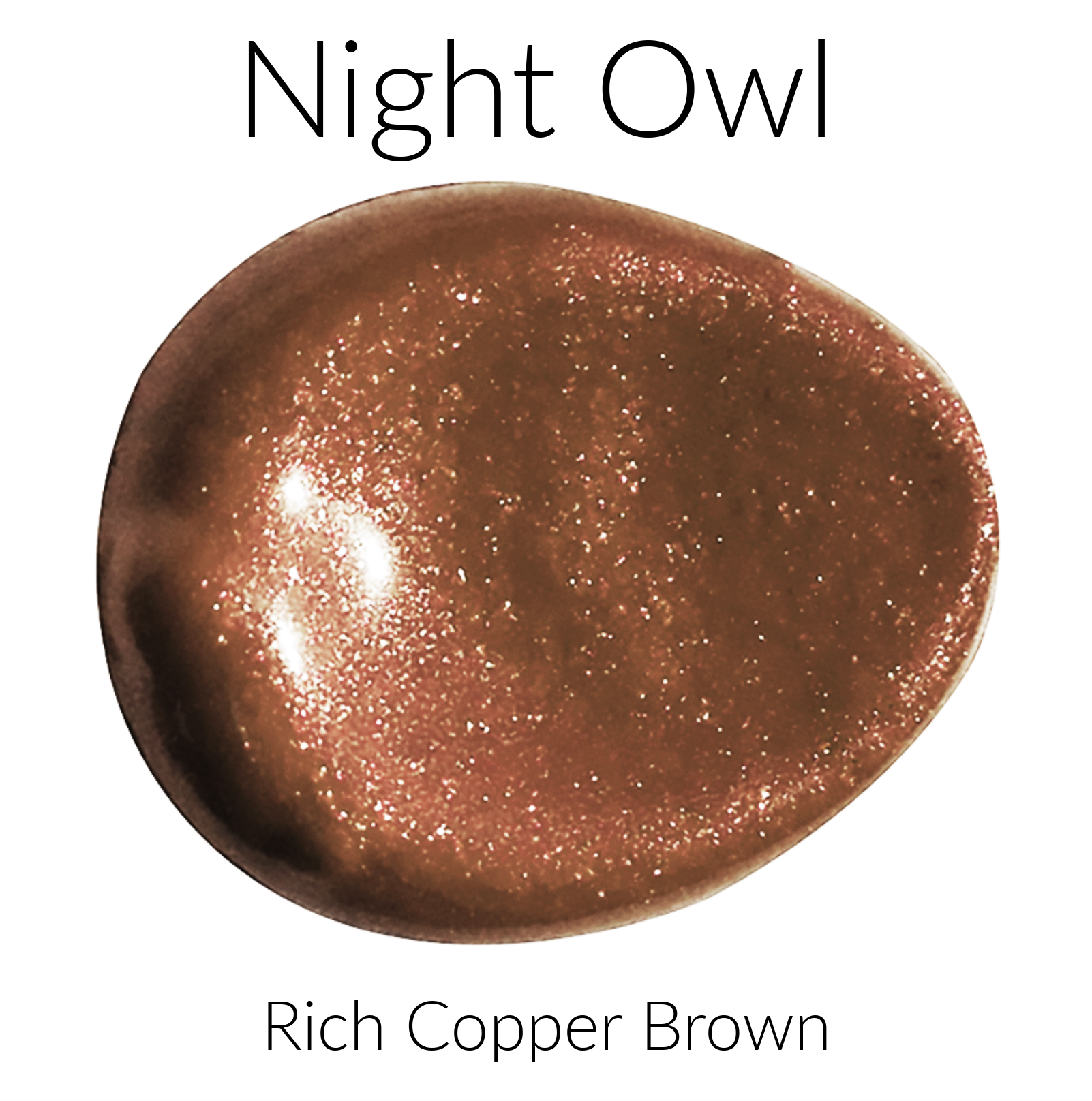 Night Owl Copper Brown All Nighter Color Swatch