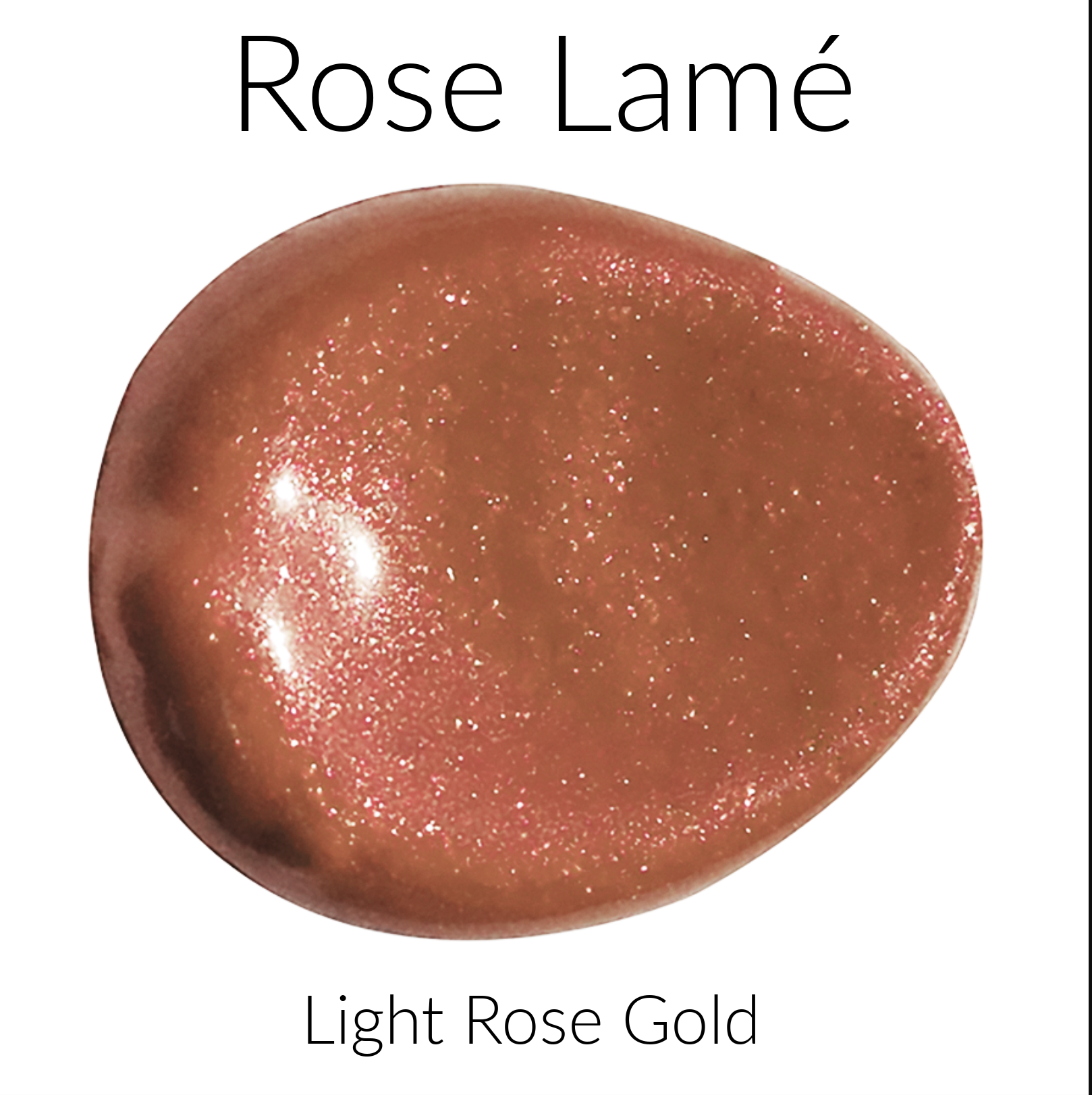 Rose Lamé Light Rose Gold All Nighter Liquid Lipstick Color Swatch