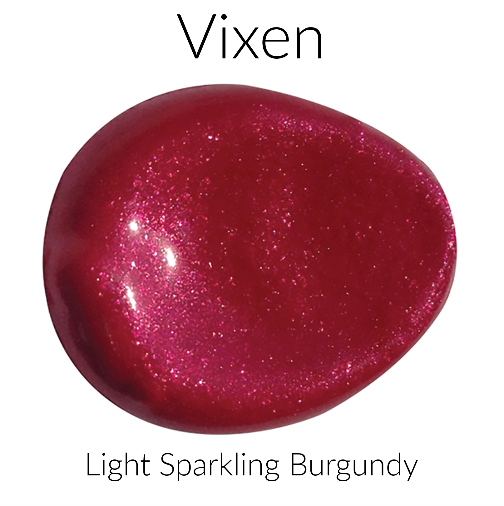 Light Sparkling Burgundy All Nighter Color Swatch