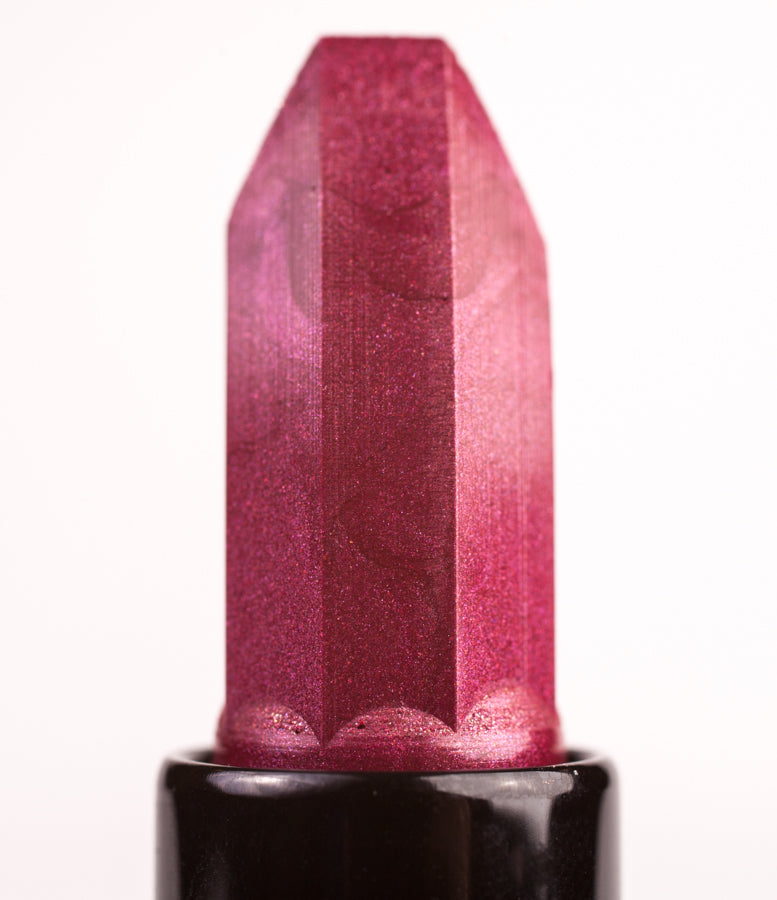 LTW Nina Irridescent plum lipstick swatch
