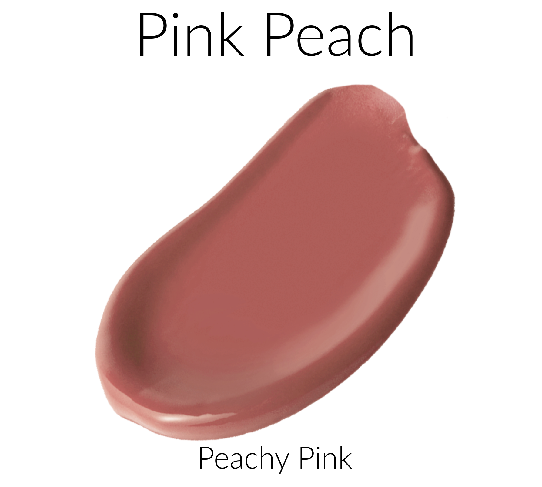 Pink Peach Peachy Pink All Nighter Liquid Lipstick Color Swatch