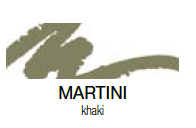 Martinit Khaki olive eyeliner color swatch