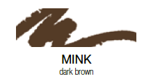 Mink Dark Brown eyeliner color swatch